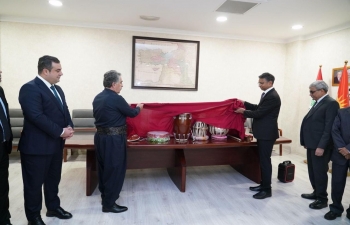 Gifting of Indian musical instruments to Ministry of Culture of Kurdistan Regional Government